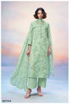 Dhitya 2714 By Ganga Embroidery Printed Dress Material Wholesale Clothing Suppliers In India
